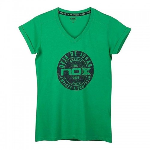 Camiseta Nox Mujer Basic Verde Camiseta Nox Mujer Basic Verde