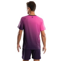 Camiseta Nox Pro Roxa Rosa Degradado
