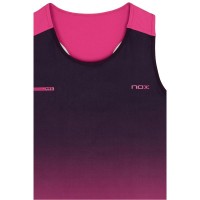 Camiseta feminina Nox Pro Purple Pink Pink Gradient