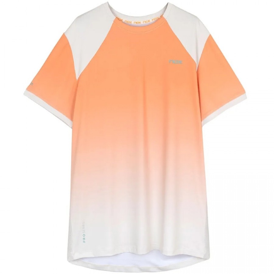 Camiseta Nox Pro Naranja Degradado  Oferta + Barato