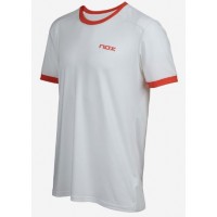 Camiseta Nox Team Blanca Logo Rojo