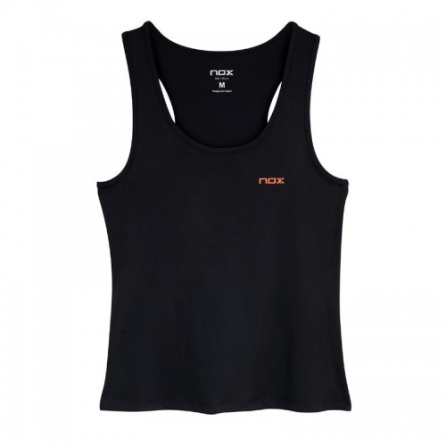 Maglietta femminile nera rossa della squadra Nox