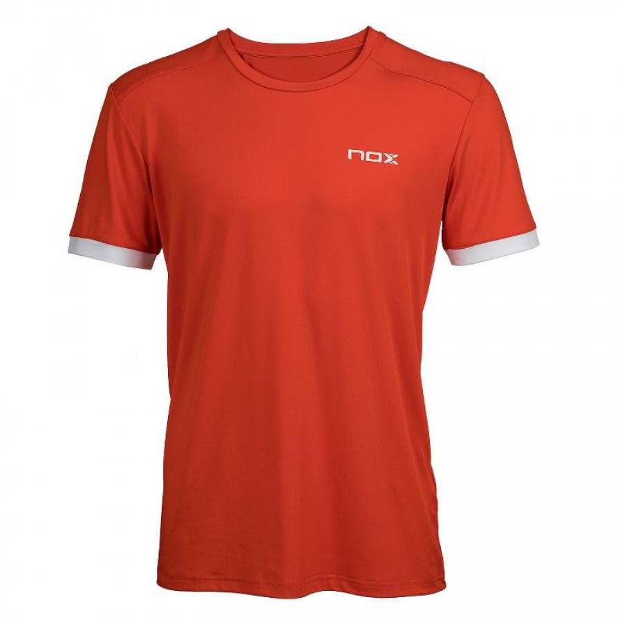 Camiseta Nox Team Roja Logo Blanco