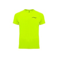 Torneo di padelpoint Camiseta Amarillo Fluor