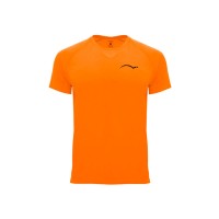 Camiseta Padelpoint Torneio Naranja Fluor