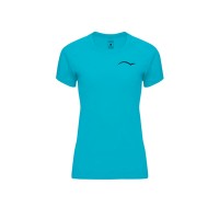 Camiseta Feminina Turquesa do Torneio PadelPoint