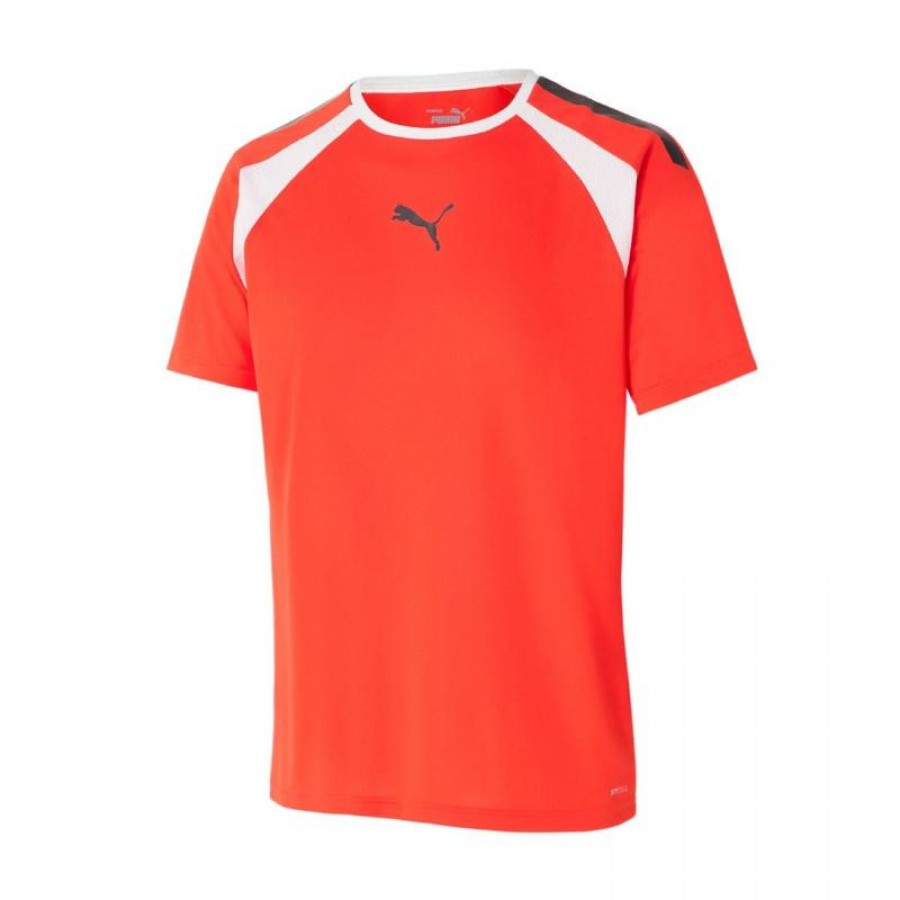 Puma TeamLiga Cherry Orange T-shirt