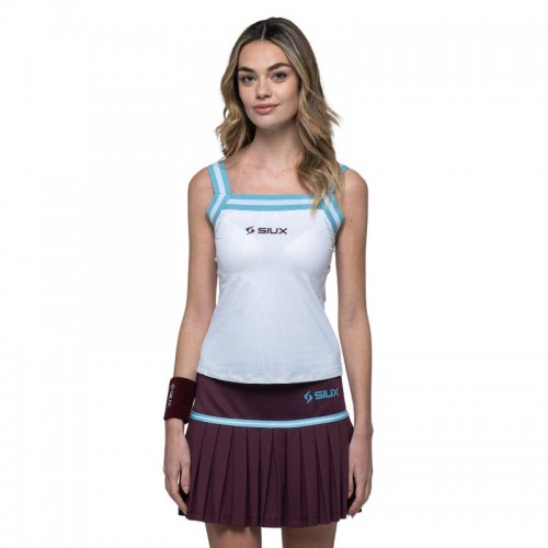 Maglietta bianca da donna Siux Apex 26