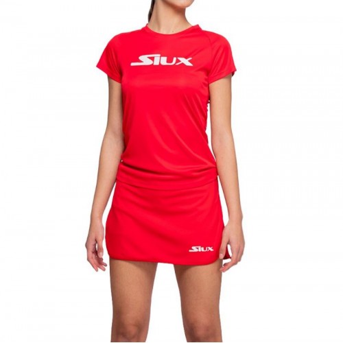 Camiseta Siux Club Vermelha para Mulheres Camiseta Siux Club Vermelha para Mulheres