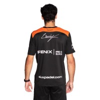 Siux Leo Augsburger Fenix T-shirt Ufficiale Nero Arancio  Offerta + Economico