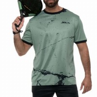 T-shirt Siux Splash Vert  Offre - Pas cher