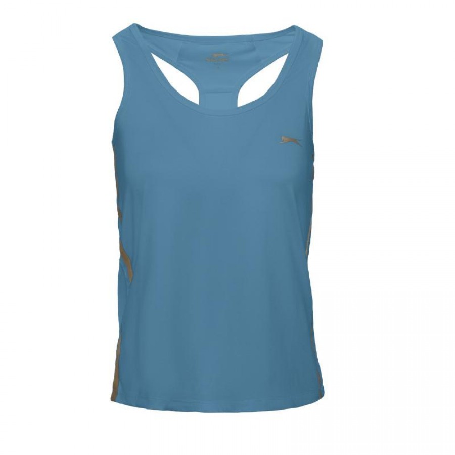 Camiseta Slazenger Ana Azul Mujer  Oferta + Barato