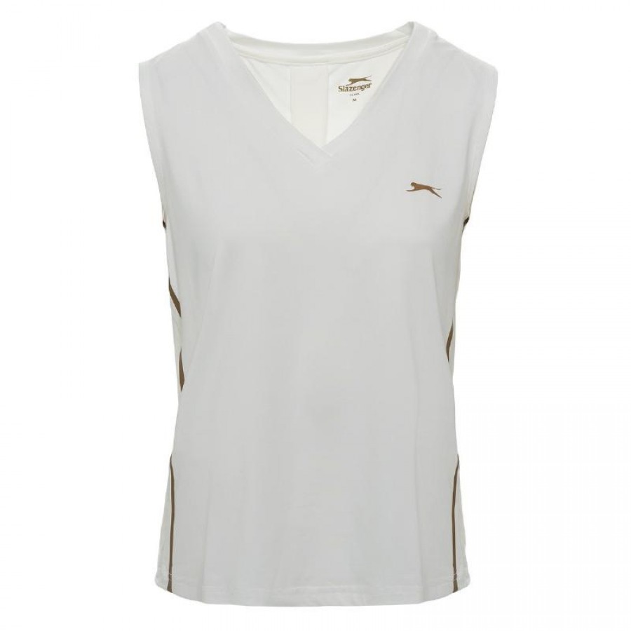 T-shirt Femme Slazenger Lola Blanc  Offre - Pas cher