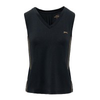 Camiseta Slazenger Lola Negro Mujer  Oferta + Barato