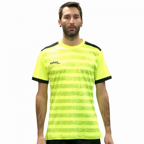Softee Leader T-shirt Yellow Fluor Black Softee Leader T-shirt Yellow Fluor Black
