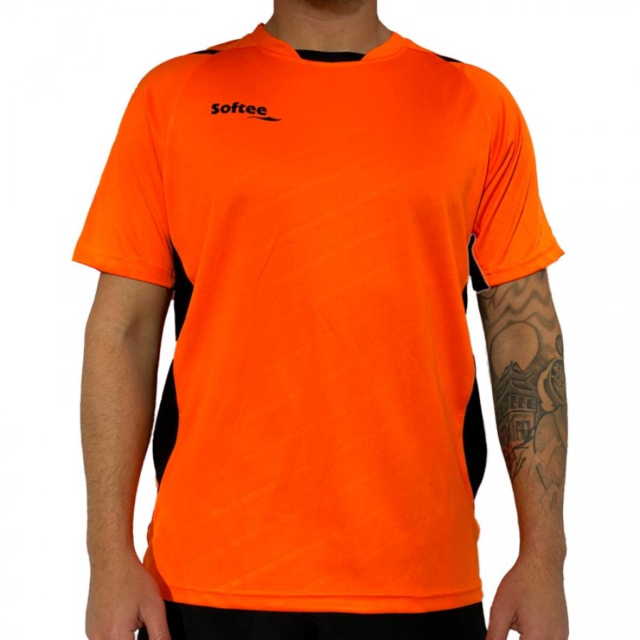 Softee Play T-Shirt Arancione Nero