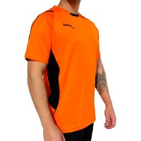 Camiseta Softee Play Naranja Negro