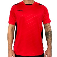 Camiseta Softee Play Rojo Negro