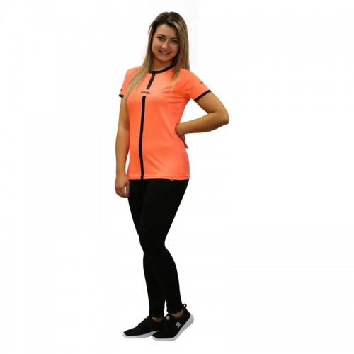 T-shirt Softee Tipex Coral Fluor Noir Femme T-shirt Softee Tipex Coral Fluor Noir Femme