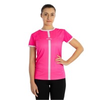 Camiseta Softee Tipex Fucsia Fluor Blanco Mujer  Oferta + Barato