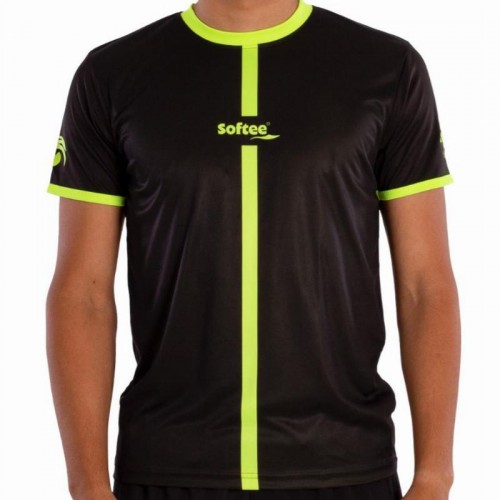 T-shirt Softee Tipex Noir Jaune Fluor Junior T-shirt Softee Tipex Noir Jaune Fluor Junior