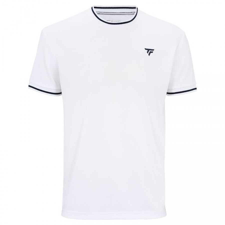 T-shirt blanc Tecnifibre Team Tech