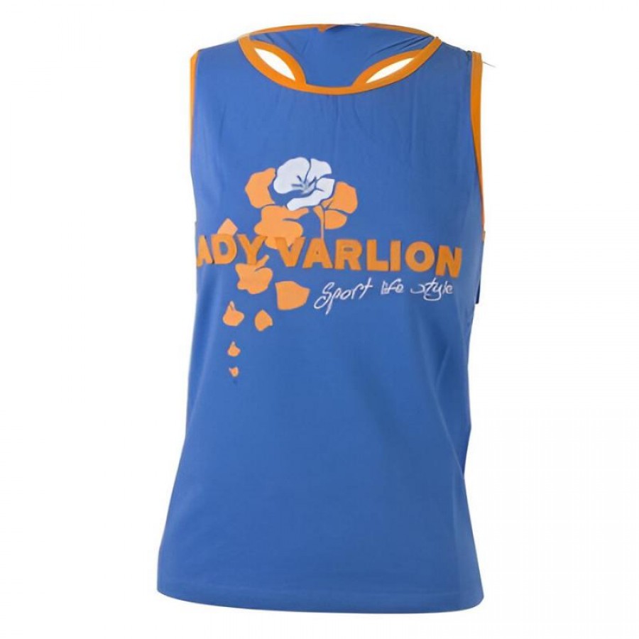Varlion MD MC 07-MC2007 Maglietta da donna blu  Offerta + Economico
