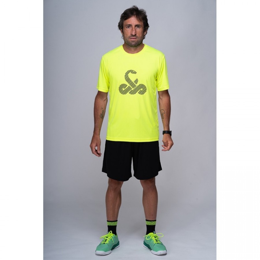 Camiseta Vibora Taipan Amarillo Fluor