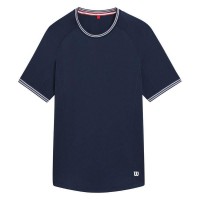 Camiseta Wilson Court Performance Crew Azul Marino  Offerta + Economico