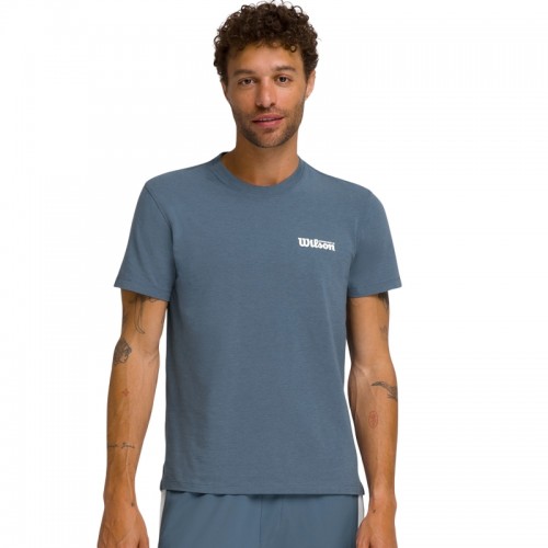 Camiseta Wilson Easy Street Azul Camiseta Wilson Easy Street Azul