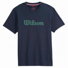 Wilson Easy Street T-Shirt Bleu Marine Vert