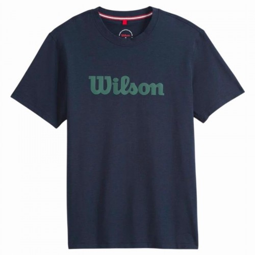 Wilson Easy Street Maglietta Blu Navy Verde Wilson Easy Street Maglietta Blu Navy Verde