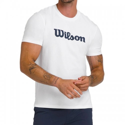 Camiseta Wilson Easy Street Blanco Camiseta Wilson Easy Street Blanco