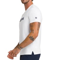 T-shirt Wilson Easy Street Blanc  Offre - Pas cher