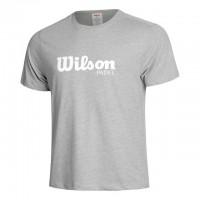 Wilson T-shirt Grafica Cinzento Branco