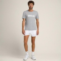 Wilson Graphic T-shirt Grey White