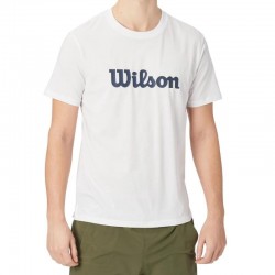 T-shirt blanc graphique de l?équipe Wilson