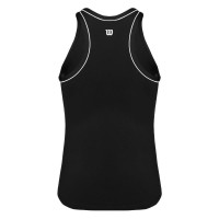 Camiseta Wilson Equipe Negro Mujer