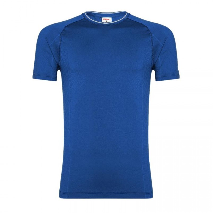 Maglietta Camiseta Wilson Team Seamless Azul Royal
