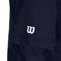 Camiseta Wilson Team Seamless Crew Marino