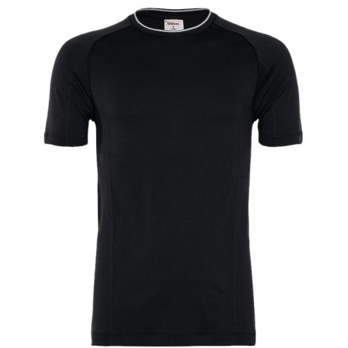Camiseta Wilson Team Seamless Crew Negro Camiseta Wilson Team Seamless Crew Negro