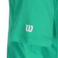 Camiseta Wilson Team Seamless Crew Verde