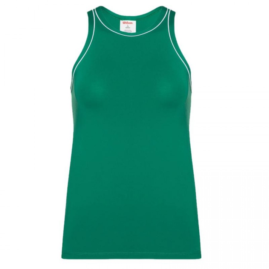 Camiseta Wilson Team Verde Mujer