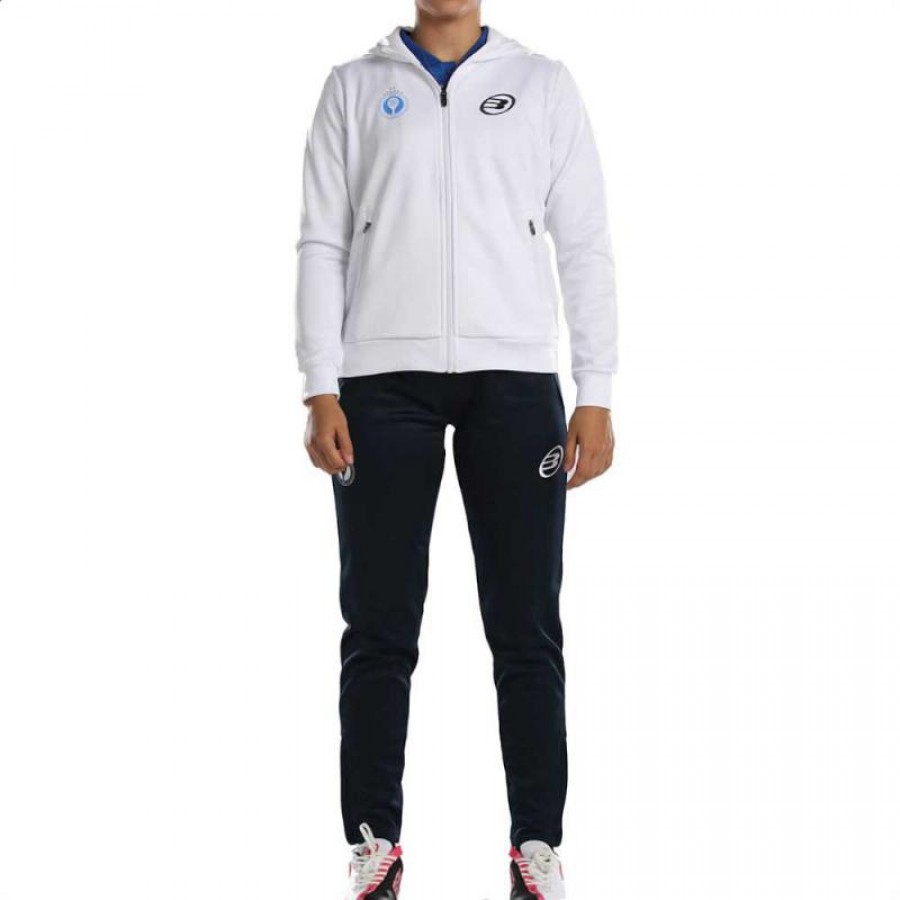 APA Abuza White Navy Blue Bullpadel Tracksuit