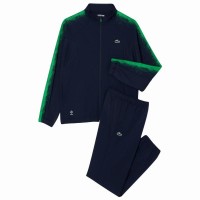 Chandal Lacoste Daniil Medvedev Tenis Azul Marino Verde  Oferta + Barato