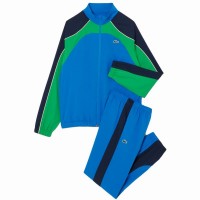 Chandal Lacoste Sport Tenis Azul Marino Verde  Offre - Pas cher