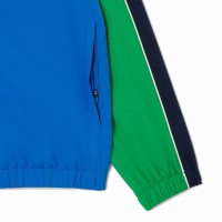 Chandal Lacoste Sport Tenis Azul Marino Verde  Offre - Pas cher