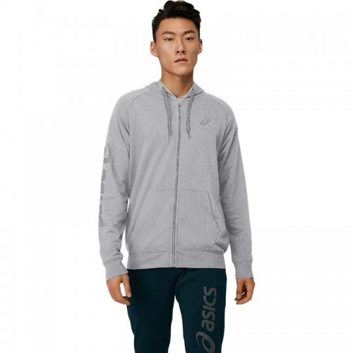 Chaqueta Asics Big FZ Gris Claro Chaqueta Asics Big FZ Gris Claro