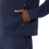 Asics Court Warm Up Midnight Blue Jacket  Offer + Cheap