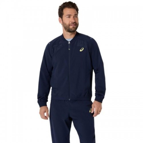 Giacca Asics Match Blu Scuro Midnight